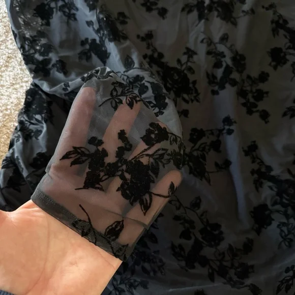 Abercrombie Ava Top Mesh Lace - Picture 4 of 5